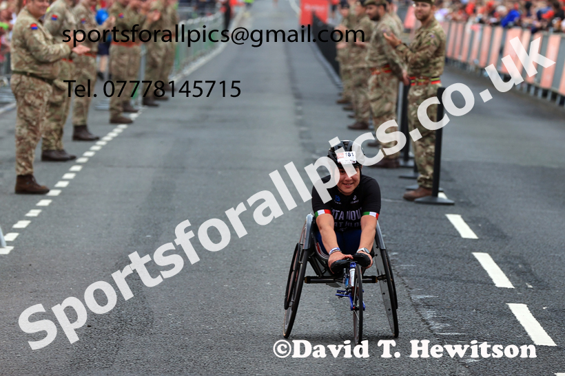 Great North Run Wheelchair, 2025 AJ Bell Great North Run. Photo: David T. Hewitson/Sports for All Pics